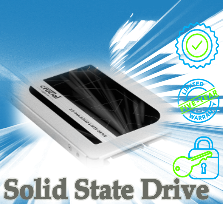 SSD Crucial MX500 500GB SATA 2.5-inch 